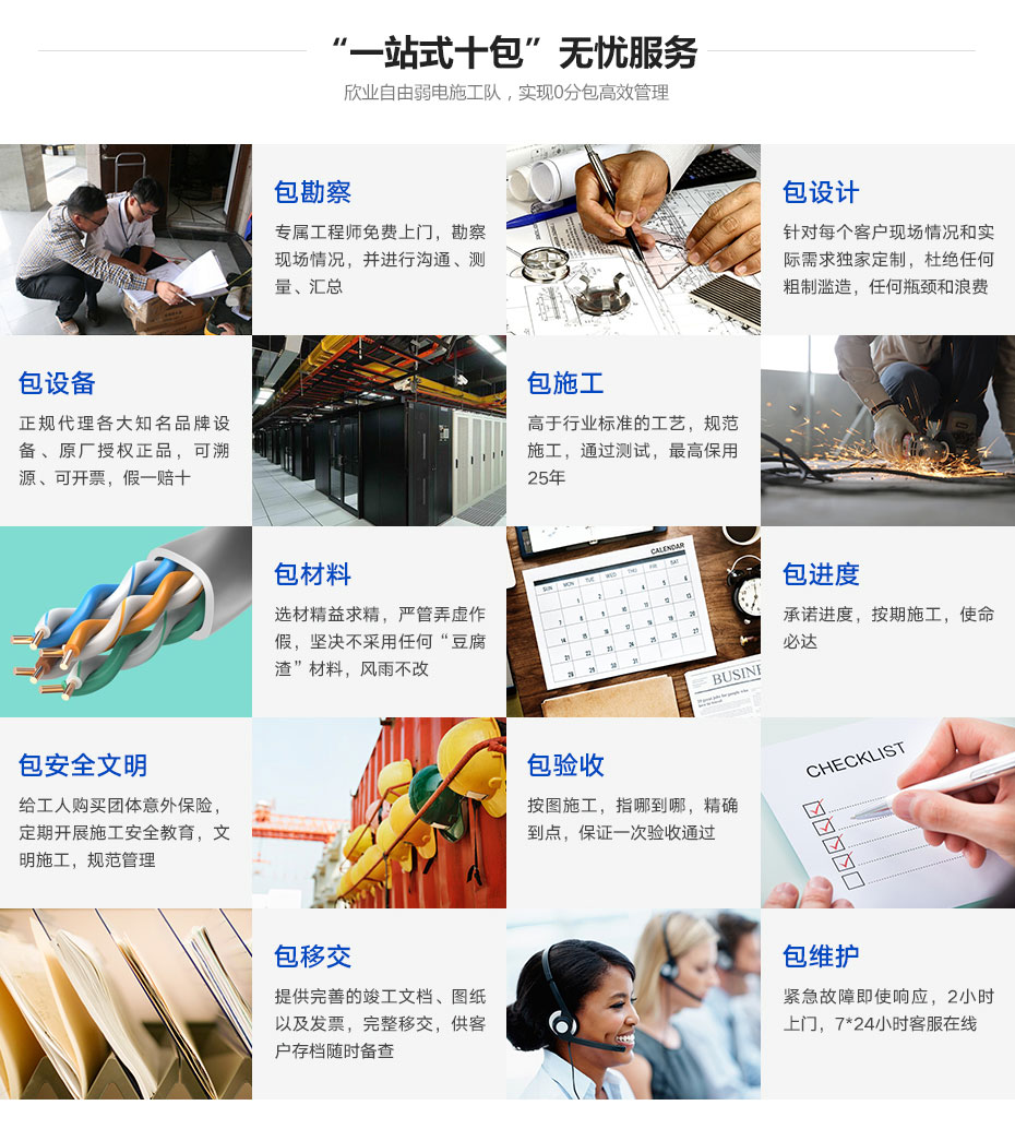 廣州欣業|電腦設備|系統集成|弱電工程